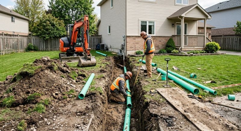Exterior Drainage Installation in Tuscaloosa, AL